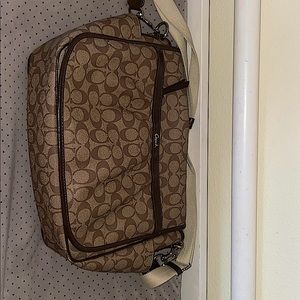 Coach diaper bag